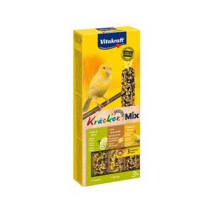 Baton canari Vitakraft TRIO MIX KIWI/BANANE/OU 3 Buc (Hrana - Pasari)