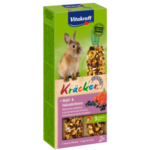 Baton Iepuri Vitakraft Fructe de Padure si Soc, 2 buc (Hrana - Rozatoare)