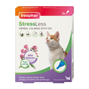 Beaphar Calming Spot On Pipete Calmante Pisici, 3 pipete (OTC)
