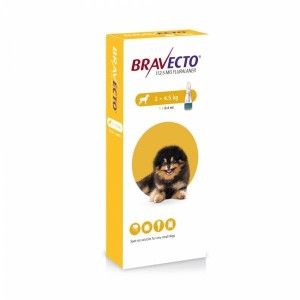Bravecto Dog Spot On 112.5 mg, (2-4.5 kg), 1 pipeta