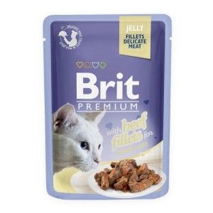 Brit Cat Delicate Beef in Jelly, 85 