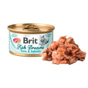 Brit Fish Dreams Tuna and Salmon, 80 g (Hrana Umeda - Pisici)