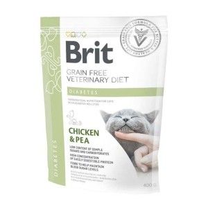 Brit Grain Free Veterinary Diets Cat Diabetes, 400 g (Diete Veterinare - Pisici)