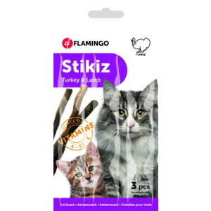 Snack Cat Curcan, Flamingo Stikiz, 15 g