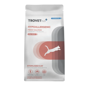 Trovet Plus Sterilised Cat Hypoallergenic, Somon, 2.5 kg