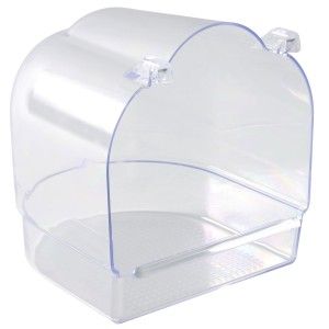 Cadita Plastic Acoperita Transparenta 13x12x13 cm 5402