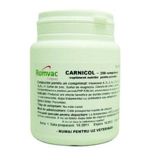 Supliment nutritiv CARNICOL 25 CP