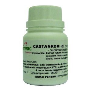 Supliment nutritiv CASTANROM 20 CP