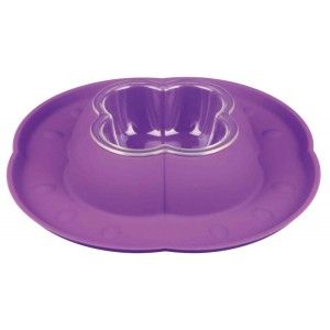 Castron antiderapant rozatoare 200 ml/23 cm 60974 - mov