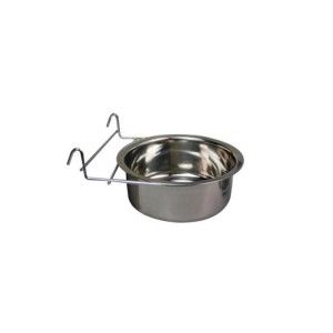 Castron inox cu carlig 0.84L- PetMart Pet Shop Online