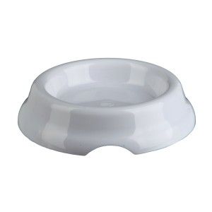 Castron Plastic 0.2 l/11 cm Antiderapant 2474 - alb