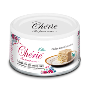 Cherie Kitten Cat Mousse cu Pui, 80 g