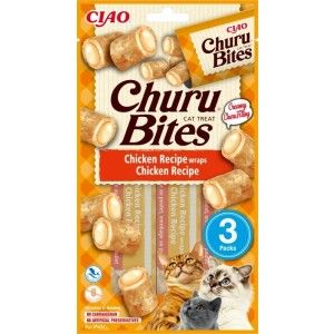 Churu Bites Recompense pentru Pisici cu Pui, 10 g x 3 buc