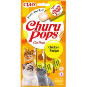 Churu Pops Recompensa Suculenta cu Pui, 15 g x 4 buc