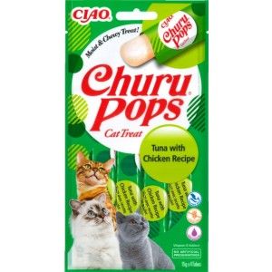 Churu Pops Recompensa Suculenta cu Pui si Ton