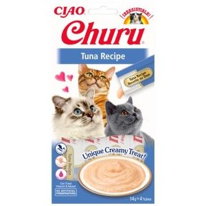 Churu Recompensa Cremoasa cu Ton, 14 g x 4 buc