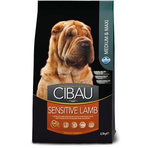 Cibau Dog Sensitive Lamb Medium-Maxi, 12 kg