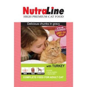 Nutraline Classic Pisica Curcan 100 g 