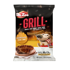 Dr Zoo GRILL, Steaks Strips, 50 g (Delicii - Caini)