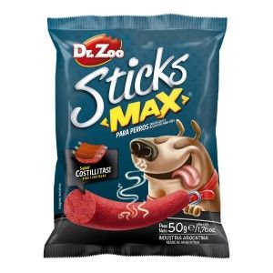 Dr Zoo Sticks MAX, Coaste la Gratar, 50 g (Delicii - Caini)
