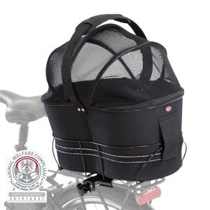 Cos Bicicleta 29 x 42 x 48 cm negru 13118 (Perne, paturi, culcusuri, saltele)