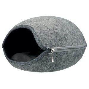 Cos Luna cu Fermoar 40x24x46 cm Gri 36316