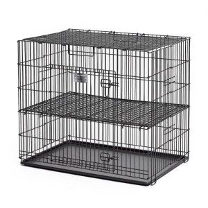 Cusca Puppy Play Pen 224 Negru, 61 x 91 x 76 cm