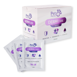 VetFood, DermCare Wipes, servetele umede antibacteriene, 20 buc (OTC)