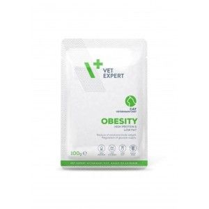 4T Dieta Veterinara Pisici Obesity & Diabetes, Vetexpert, plic 100 g (Diete Veterinare - Pisici)