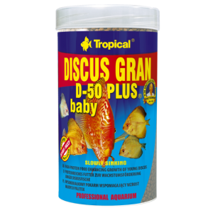 Discus Gran D-50 PLUS Baby, Tropical Fish, 250 ml/ 130 g