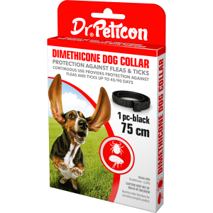 Dr. Peticon, Zgarda Antiparazitara pentru Caini, 75 cm - pack