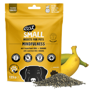 Eat Small Mindfulness Snack Cu Insecte, Chia Si Banane, 125 g - plic