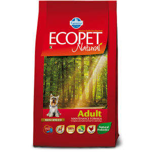 Ecopet Natural Dog Adult Mini, 12 kg