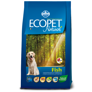 Ecopet Natural Dog Adult Mini Fish, 2.5 kg