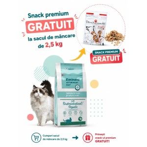 Dieta veterinara pisici, Eminent Veterinary Diet Cat, Gastrointestinal, Hepatic, Hypoallergenic, 2.5 kg (Diete Veterinare - Pisici)
