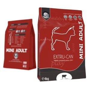 Extru Can Mini Adult Vita, 4 kg (Hrana Economica - Caini)