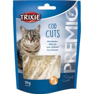 Fasii Premio cu Cod pentru Pisici 50g 42758 (Delicii)