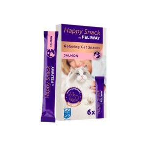 Feliway Happy Snack cu Somon, 6 buc x 15 g (Diete Veterinare - Pisici)