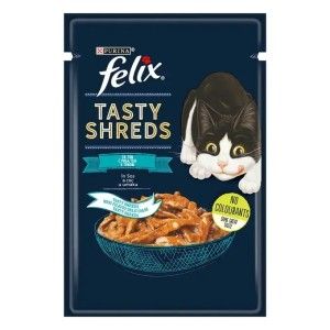 Felix Tasty Shreds, Ton, 80 g (Hrana Umeda - Pisici)