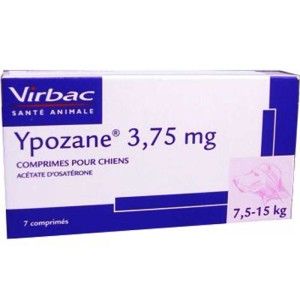 Ypozane 3.75 mg (caini 7.5-15 kg), 7 tablete - Farmacie Caini - Hormonale Caini