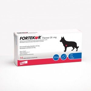 Fortekor 20 mg (21-80 kg), 14 tablete