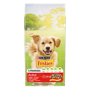 Friskies Active cu Vita, 2.4 kg (Hrana Uscata - Caini)