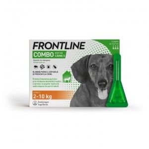 Frontline Combo S (2-10 kg) - 3 Pipete Antiparazitare