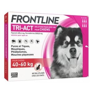 FRONTLINE TRI-ACT XL 40-60KG-3pipete