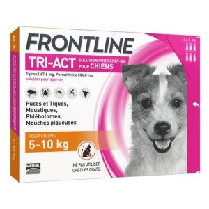 FRONTLINE TRI-ACT S 5-10 KG-3pipete