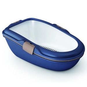 Litiera, Stefanplast Furba Chic Maxi Blue, 69,5x47x26cm