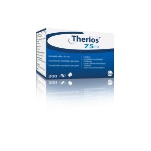 Therios Quadri 75 mg, 200 comprimate masticabile (PRESCRIPTIE NECESARA)