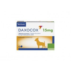 Antiinflamator tablete pentru caini, Daxocox, 15 mg, 1 comprimat (PRESCRIPTIE NECESARA)