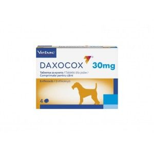 Antiinflamator tablete pentru caini, Daxocox, 30 mg, 4 comprimate (PRESCRIPTIE NECESARA)