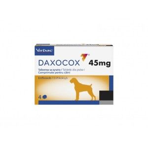 Antiinflamator tablete pentru caini, Daxocox, 45 mg, 1 comprimat (PRESCRIPTIE NECESARA)